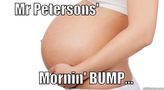      MR PETERSONS'                                        MORNIN' BUMP...           Misc