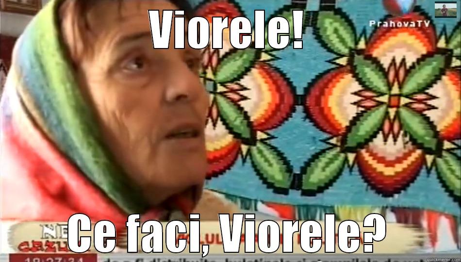 Viorele, ce faci, Viorele? - VIORELE! CE FACI, VIORELE? Misc