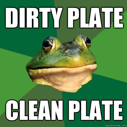 Dirty Plate Clean Plate - Dirty Plate Clean Plate  Foul Bachelor Frog