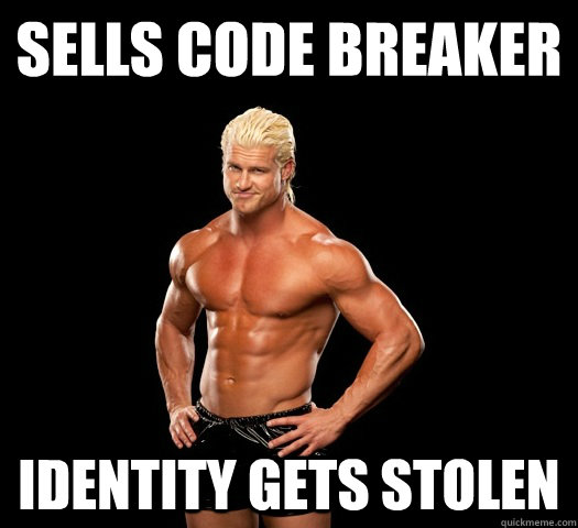 Sells Code Breaker Identity Gets Stolen  Dolph Ziggler