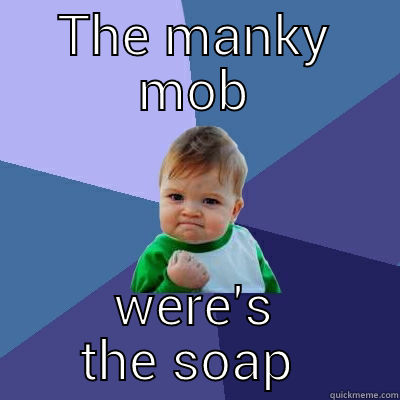 The great unwashed - THE MANKY MOB WERE'S THE SOAP  Success Kid