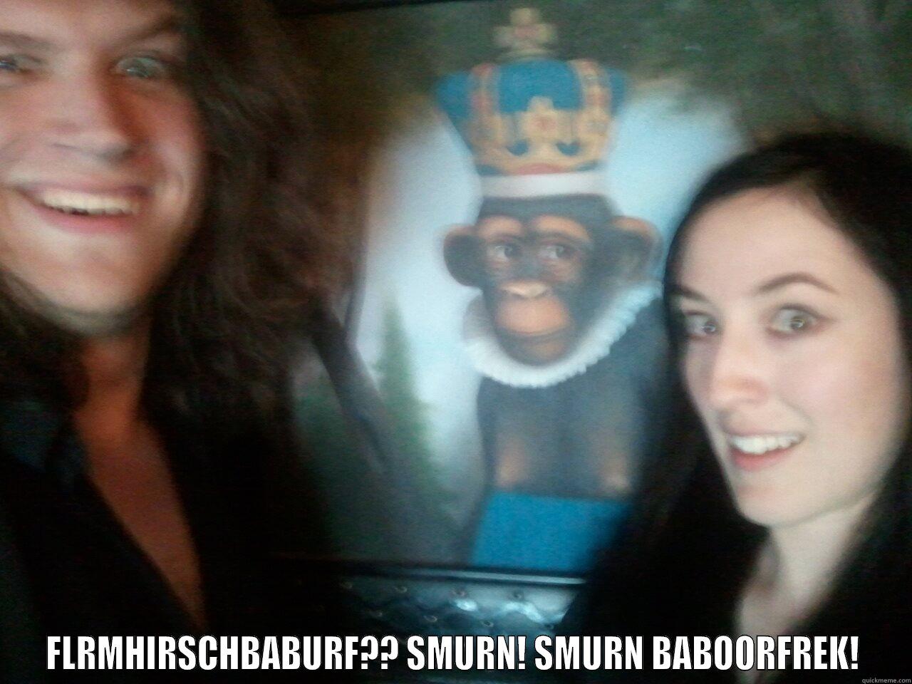  FLRMHIRSCHBABURF?? SMURN! SMURN BABOORFREK! Misc