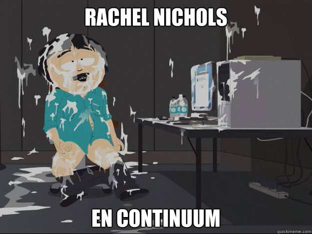 Rachel Nichols en continuum  Randy Cum