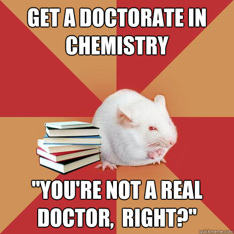 Get a Doctorate in Chemistry 