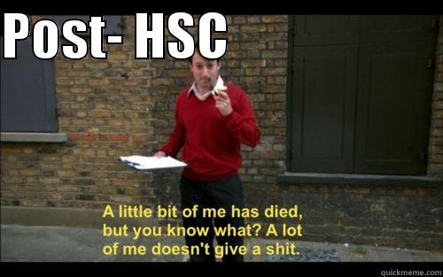 POST- HSC                      Misc