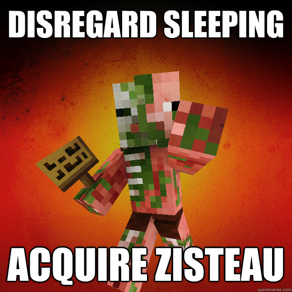 DISREGARD SLEEPING ACQUIRE ZISTEAU - DISREGARD SLEEPING ACQUIRE ZISTEAU  Zombie Pigman Zisteau