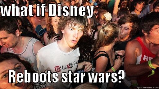 WHAT IF DISNEY                        REBOOTS STAR WARS?          Sudden Clarity Clarence