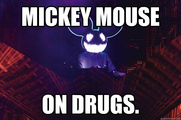 Mickey Mouse On drugs. - Mickey Mouse On drugs.  Misc