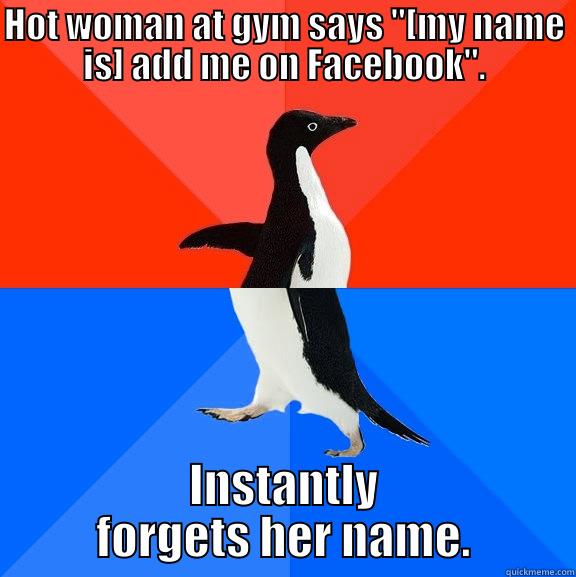 HOT WOMAN AT GYM SAYS 