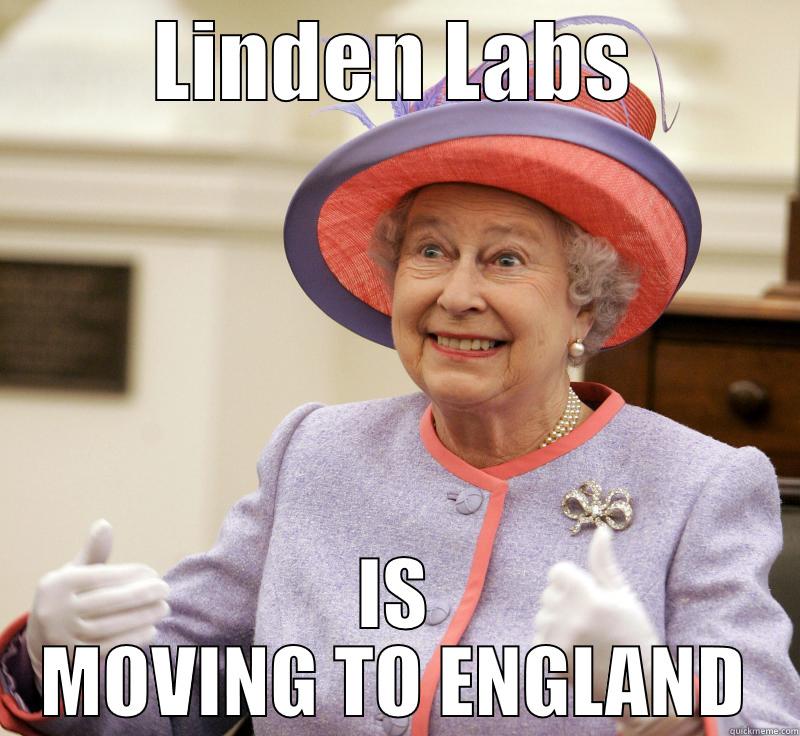 LINDEN LABS IS MOVING TO ENGLAND Misc