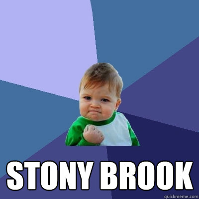  stony brook  Success Kid