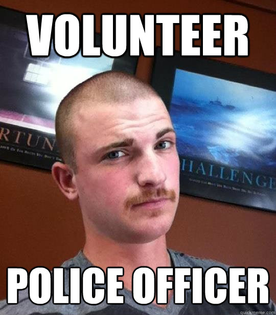 volunteer police officer  