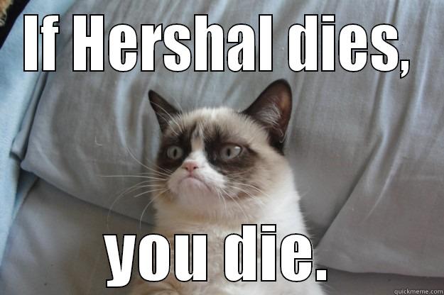 GrumpyCat Hershal - IF HERSHAL DIES, YOU DIE. Grumpy Cat