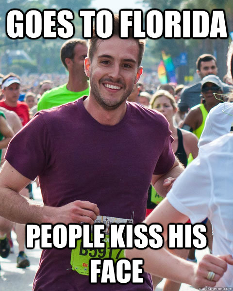 GOES TO FLORIDA PEOPLE KISS HIS FACE - GOES TO FLORIDA PEOPLE KISS HIS FACE  Good Guy RPG