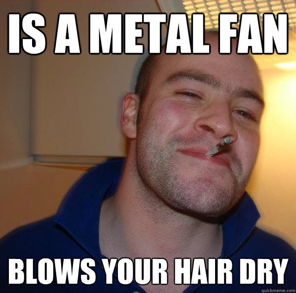 Is a metal fan Blows your hair dry - Is a metal fan Blows your hair dry  Misc