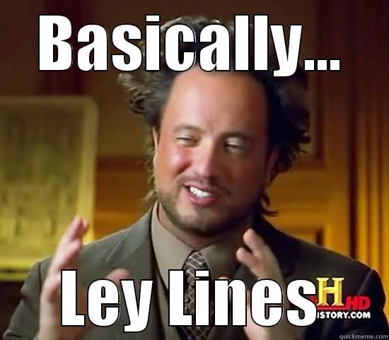 BASICALLY... LEY LINES Ancient Aliens