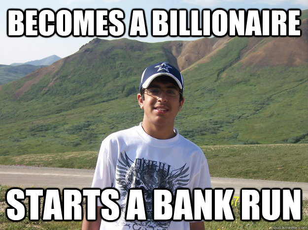 Becomes a Billionaire Starts a Bank Run - Becomes a Billionaire Starts a Bank Run  Vivacious Vivek