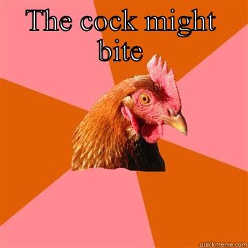 Cock in the box - THE COCK MIGHT BITE  Anti-Joke Chicken