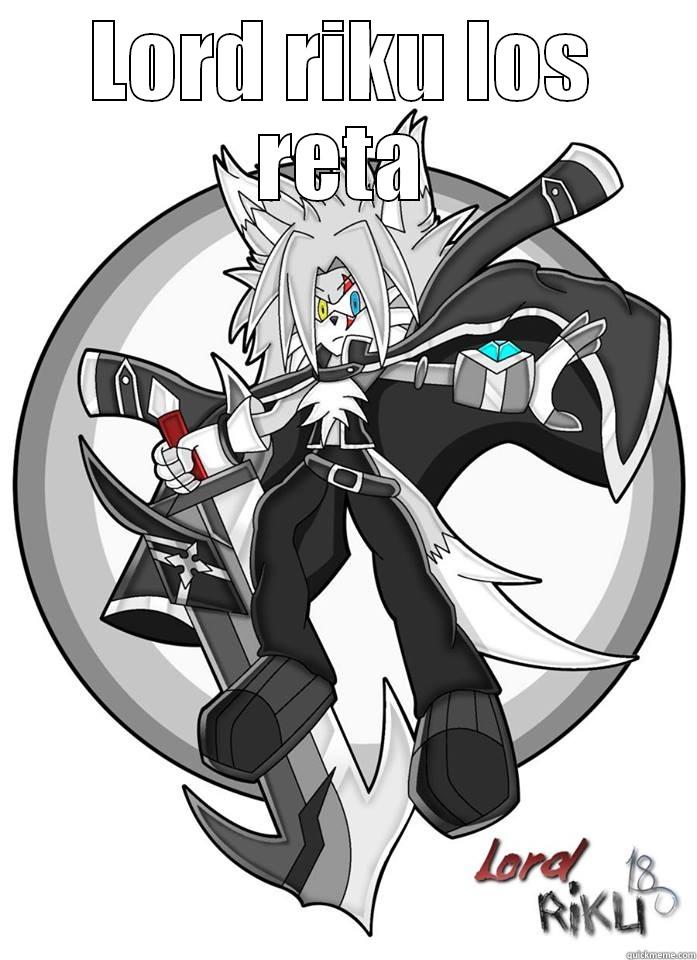 LORD RIKU LOS RETA  QUIEN SABE MAS DE SHADOW Y SONIC Misc