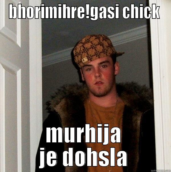 eh napusenci  - BHORIMIHRE!GASI CHICK MURHIJA JE DOHSLA Scumbag Steve