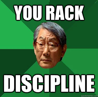 you rack discipline   High Expectations Asian Father