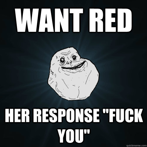 want red her response 