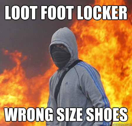 Loot Foot Locker Wrong Size Shoes  Riled Rioter