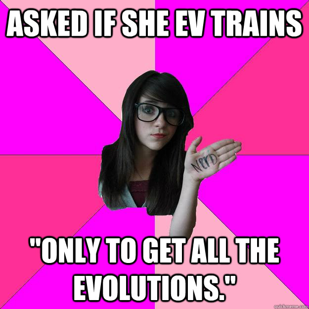 Asked if she EV trains 