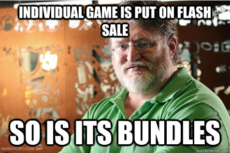 individual game is put on flash sale  so is its bundles  Good Guy Gabe