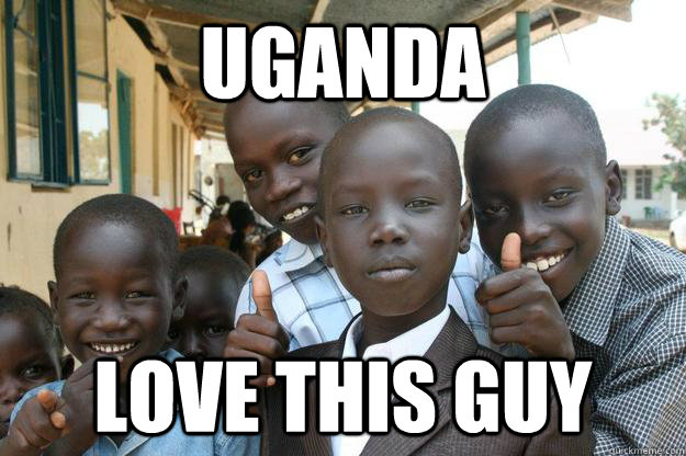 Uganda love this guy  Ridiculously classy African Kid