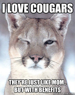  They're just like MOM.. but with benefits -  They're just like MOM.. but with benefits  I love cougars 2