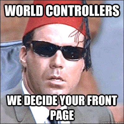 world controllers we decide your front page - world controllers we decide your front page  Misc