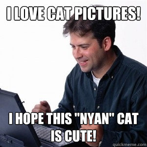 I love cat pictures! I hope this 