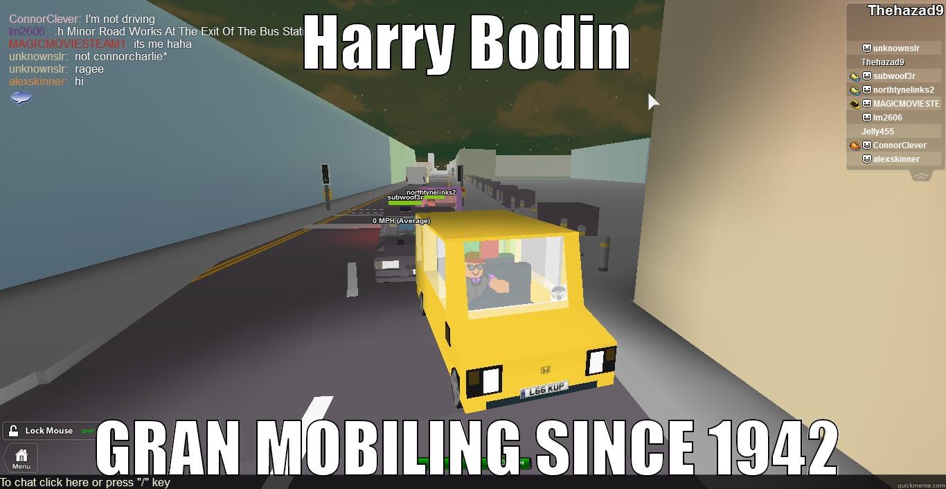 HARRY BODIN GRAN MOBILING SINCE 1942 Misc