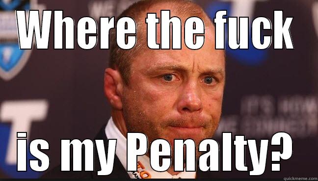 Toovey wants a penalty - WHERE THE FUCK IS MY PENALTY? Misc