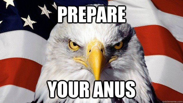 Prepare your anus  