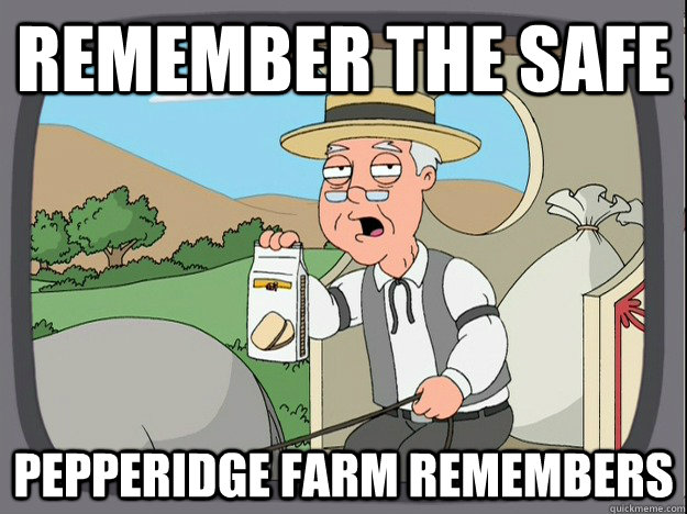 Remember the safe Pepperidge farm remembers  Pepperidge Farm Remembers