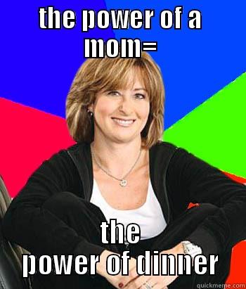 tf sdfads fadf asdf asdf a - THE POWER OF A MOM= THE POWER OF DINNER Sheltering Suburban Mom