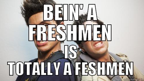 WE RULE HIGH SCHOOL - BEIN' A FRESHMEN IS TOTALLY A FESHMEN Misc