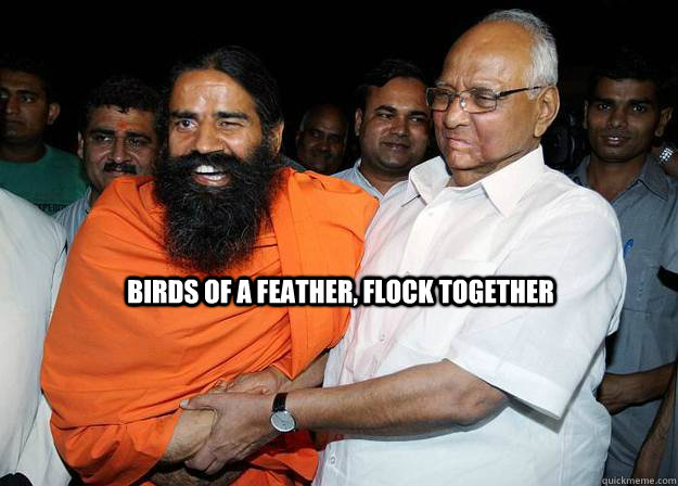 Birds of a Feather, Flock together - Birds of a Feather, Flock together  Scumbag India Against Corruption