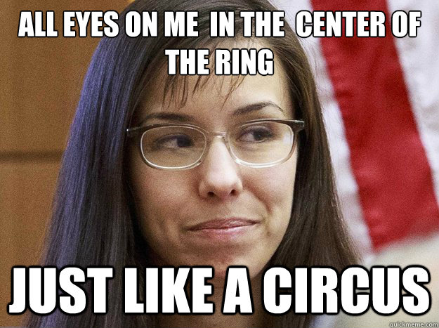 All Eyes on me  in the  center of the ring just like a circus - All Eyes on me  in the  center of the ring just like a circus  JodiAriasCircus