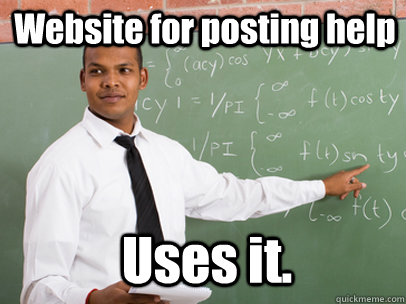 Website for posting help Uses it. - Website for posting help Uses it.  Good Guy Teacher