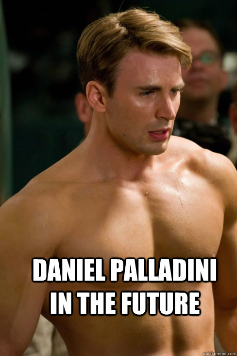 Daniel Palladini in the future    Captain america youre so dreamy