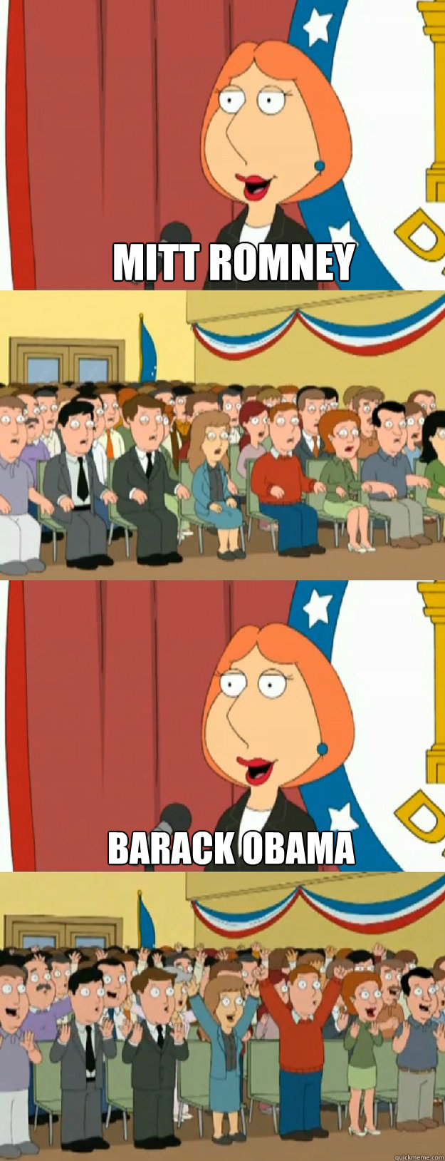 Mitt Romney Barack Obama - Mitt Romney Barack Obama  Lois Griffin