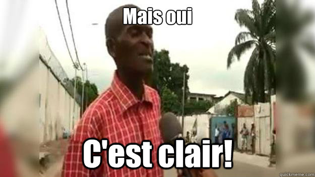 Mais oui C'est clair! - Mais oui C'est clair!  Mais oui