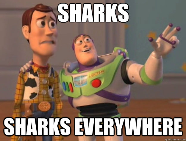 sharks sharks everywhere - sharks sharks everywhere  Toy Story