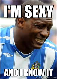 i'm sexy and i know it  Heskey