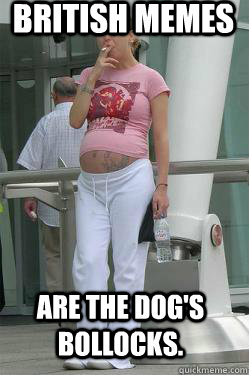 british memes are the dog's bollocks. - british memes are the dog's bollocks.  Chav Mum