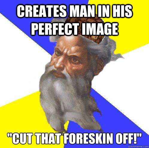 Creates man in his perfect image 