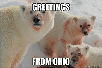 Greetings  from ohio  Bad News Bears